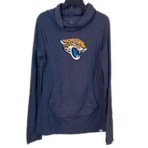 Womens Jacksonville Jaguars Majestic Charcoal Great Play Pullover Hoodie